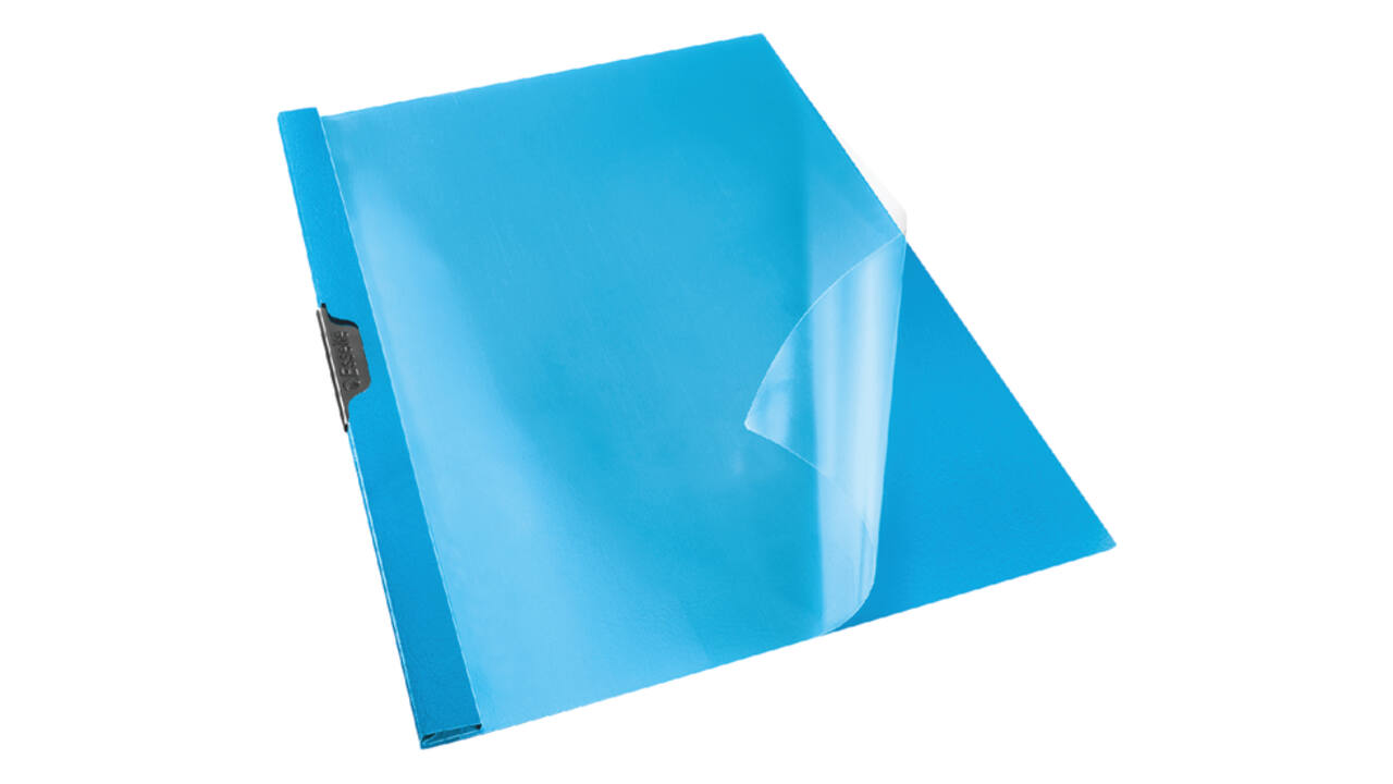 Klemmap Esselte Vivida A4 PVC Blauw