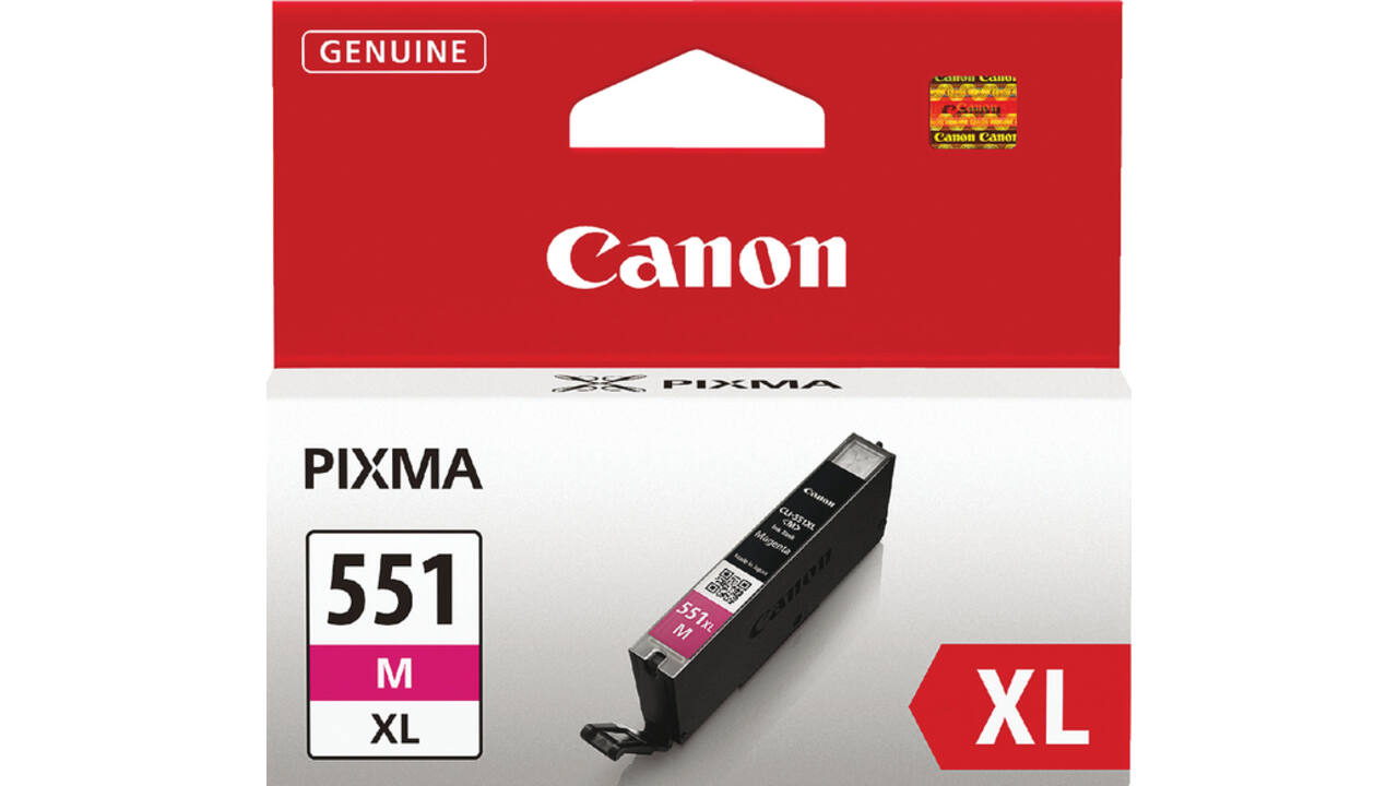 Inktcartridge Canon CLI-551XL rood