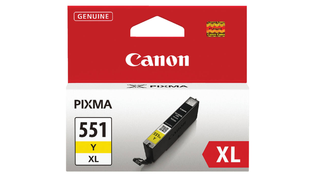 Inktcartridge Canon CLI-551XL geel