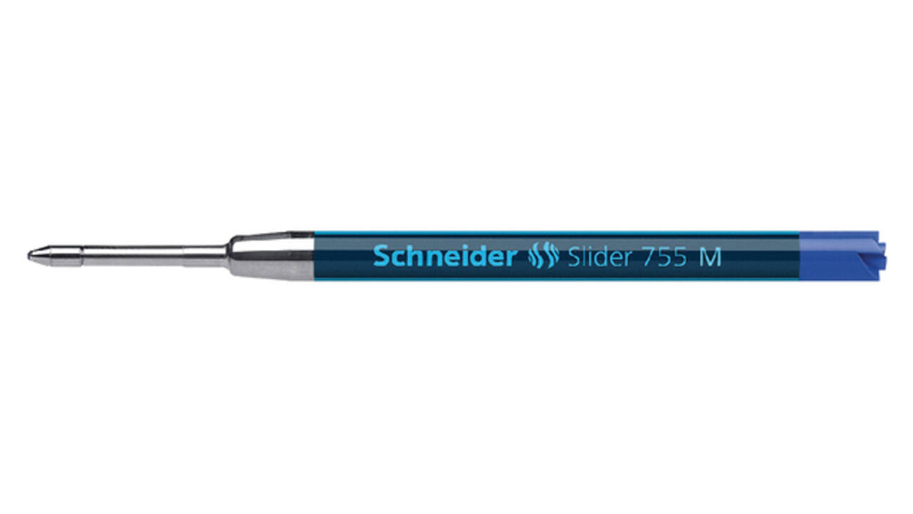 Balpenvulling Schneider 755 Slider Jumbo medium blauw