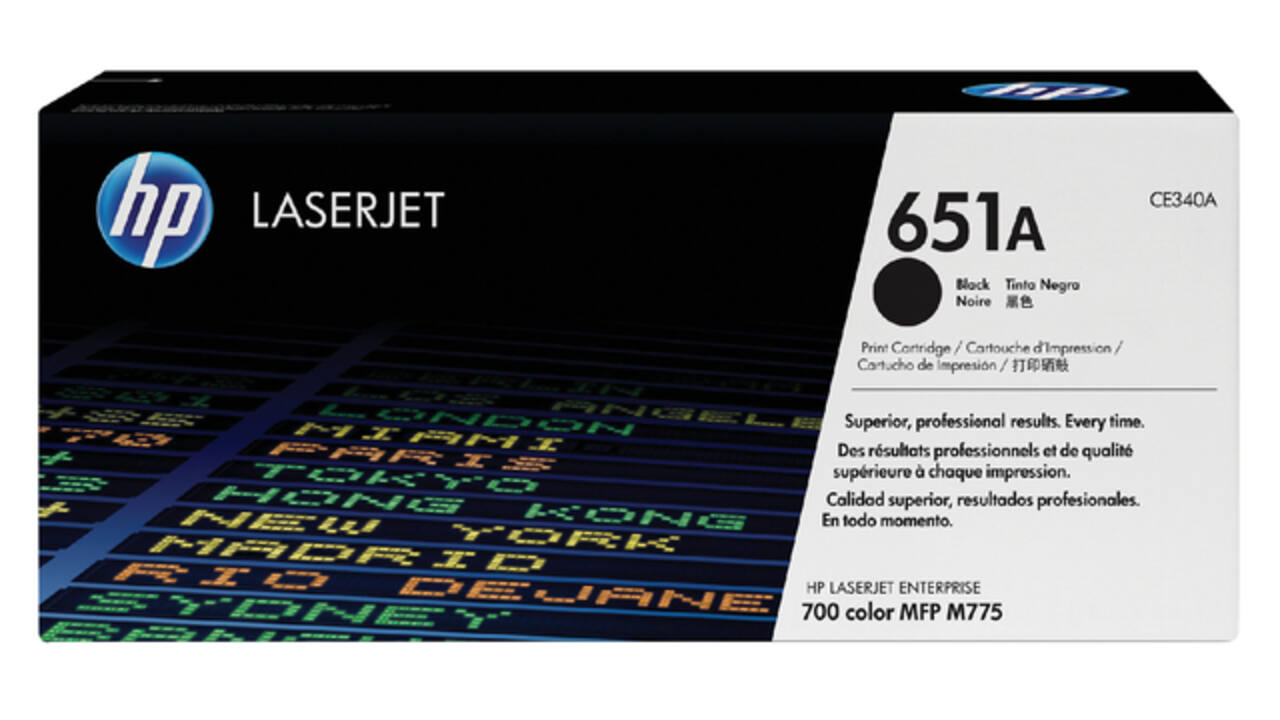 Tonercartridge HP CE340A 651A zwart