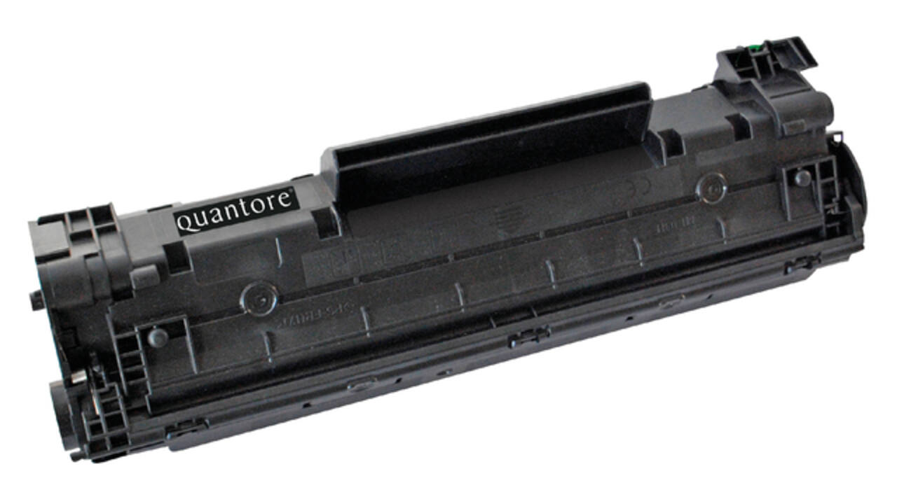 Tonercartridge Quantore alternatief tbv HP CB436A 36A zwart HC