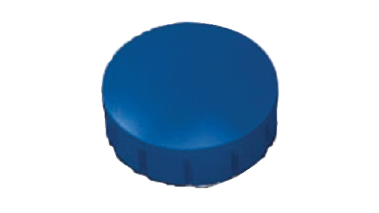 Magneet MAUL Solid 15mm 150gr blauw 10 stuks