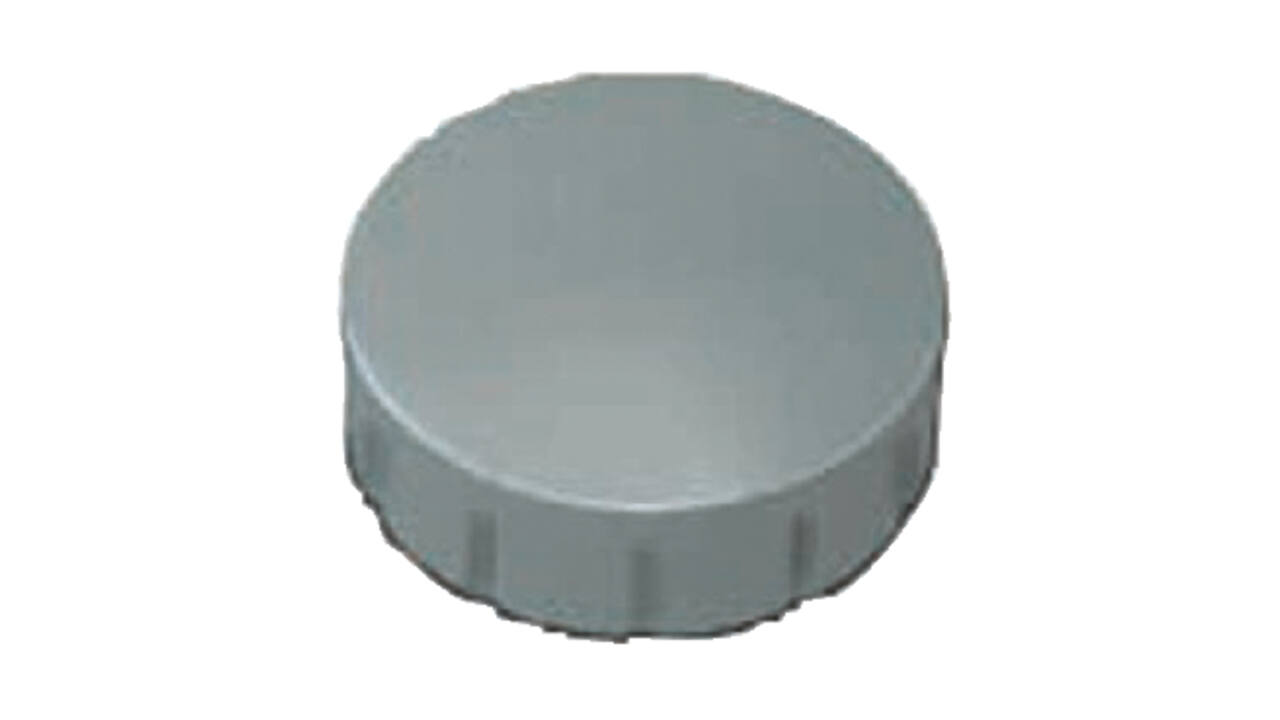 Magneet MAUL Solid 15mm 150gr grijs 10 stuks