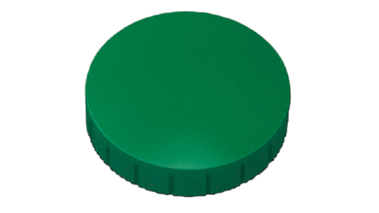 Magneet MAUL Solid 32mm 800gr groen 10 stuks