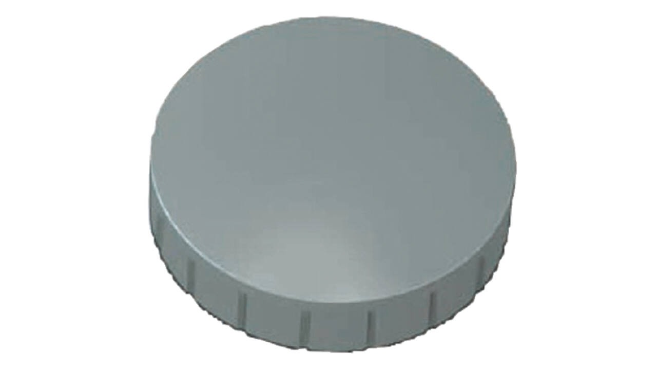 Magneet MAUL Solid 32mm 800gr grijs 10 stuks