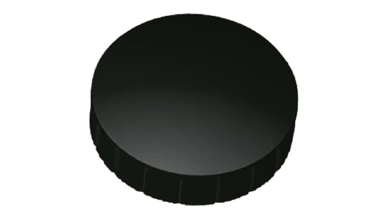Magneet MAUL Solid 32mm 800gr zwart 10 stuks