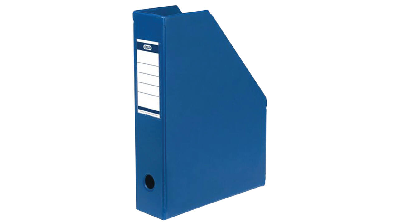 Tijdschriftcassette Elba A4 donkerblauw