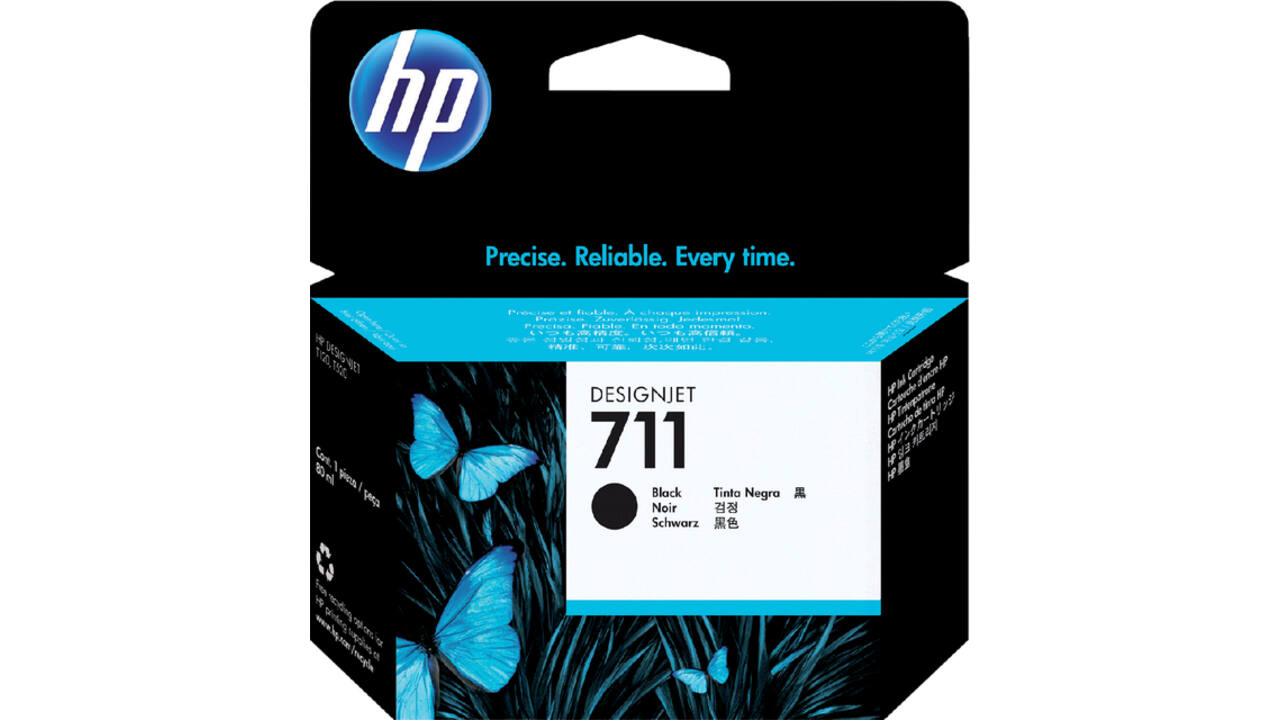 Inktcartridge HP CZ133A 711XL zwart