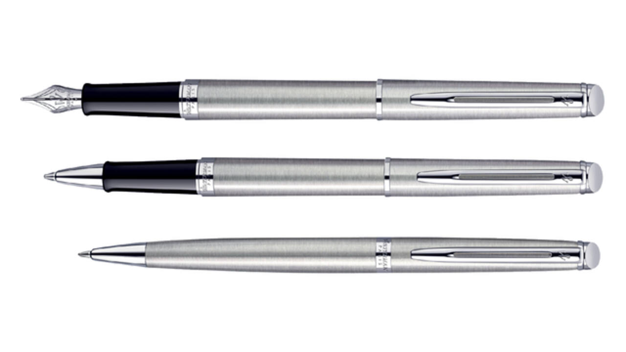Vulpen Waterman Hémisphère stainless steel CT medium