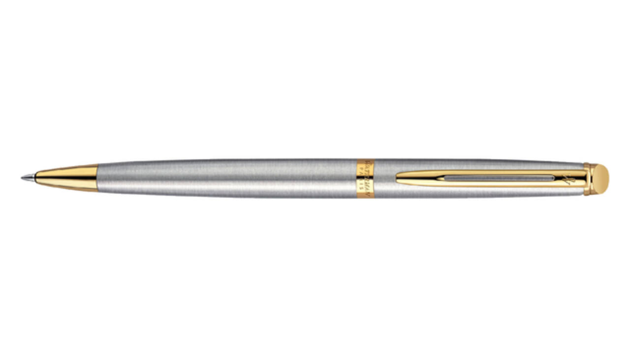 Balpen Waterman Hémisphère stainless steel GT medium