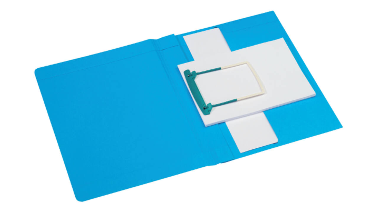 Clipexmap Secolor Plus A4 100% gerecycled karton 250gr blauw