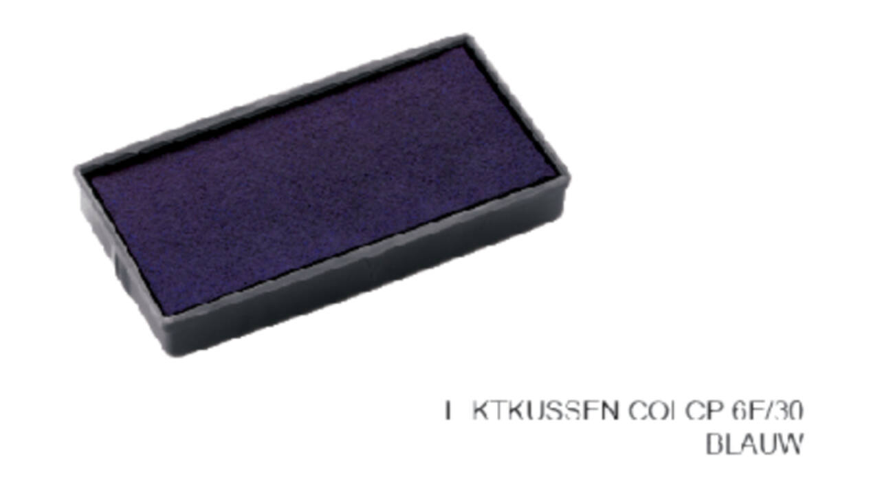 Stempelkussen Colop E/30 blauw