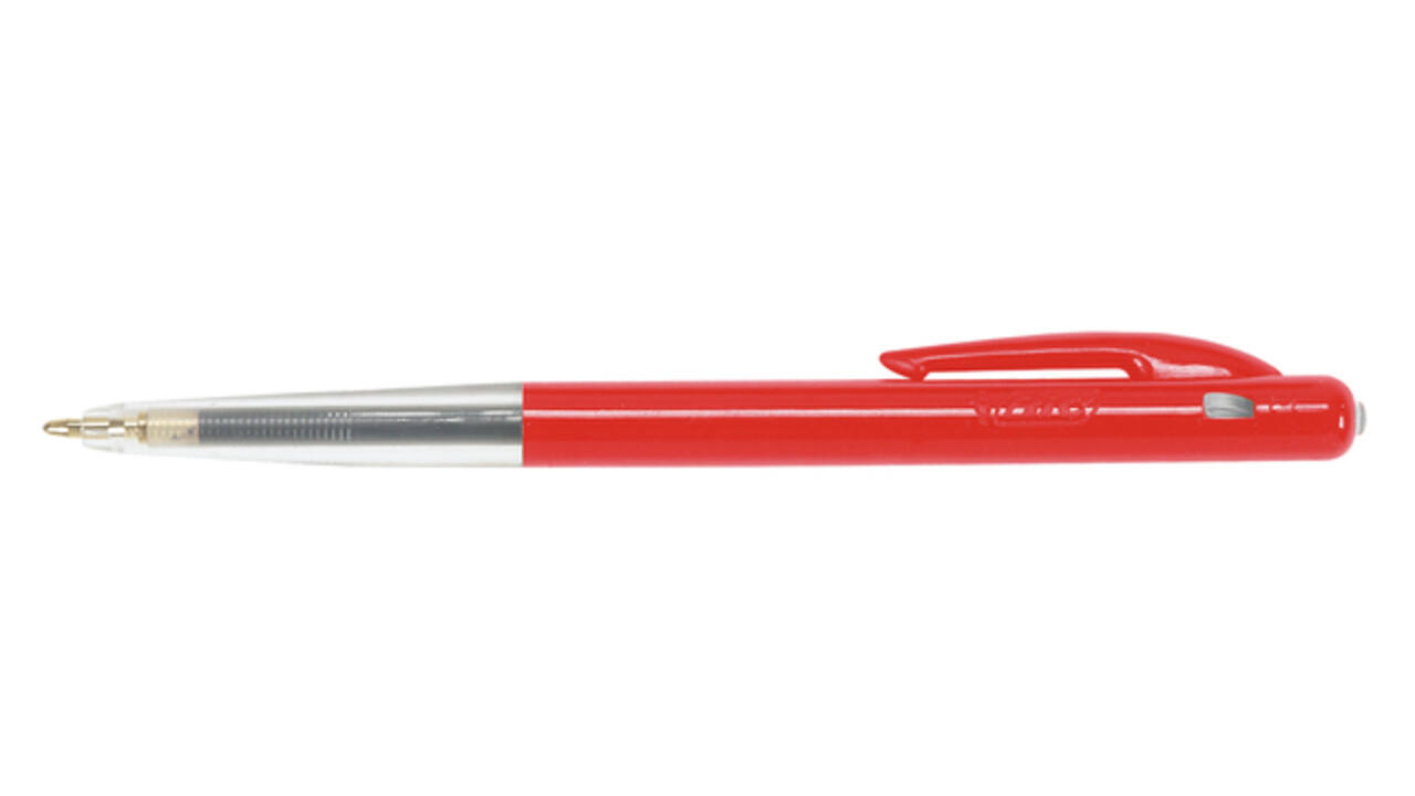 Balpen Bic M10 medium rood