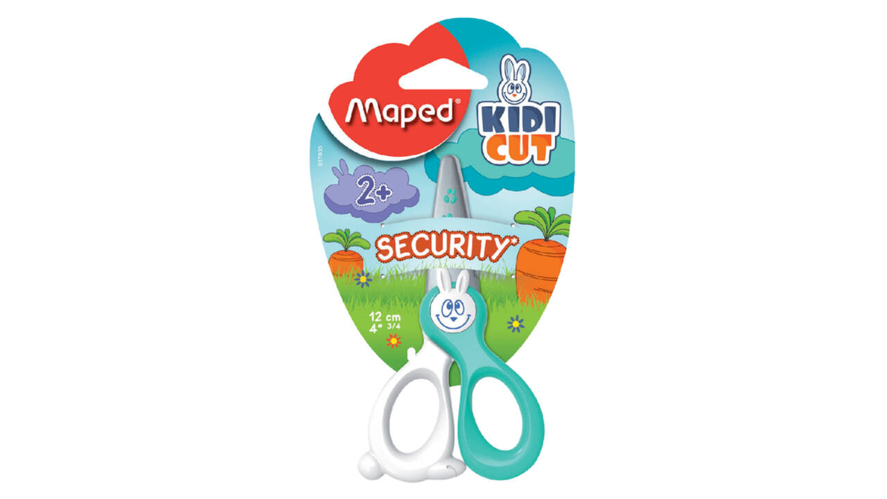 Kinderschaar Maped KidiCut 12cm assorti