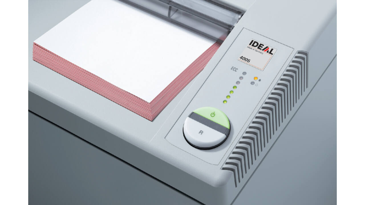 Papiervernietiger IDEAL 4005 snippers 4x40mm