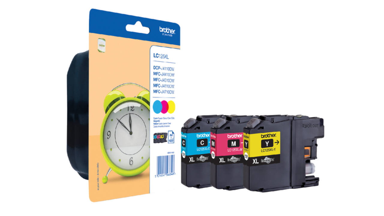 Inktcartridge Brother LC-125XLRBWBP 3 kleuren