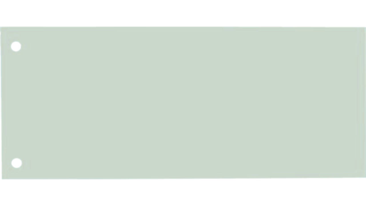Scheidingsstrook Oxford smal 240x105mm 190gr groen 100 stuks