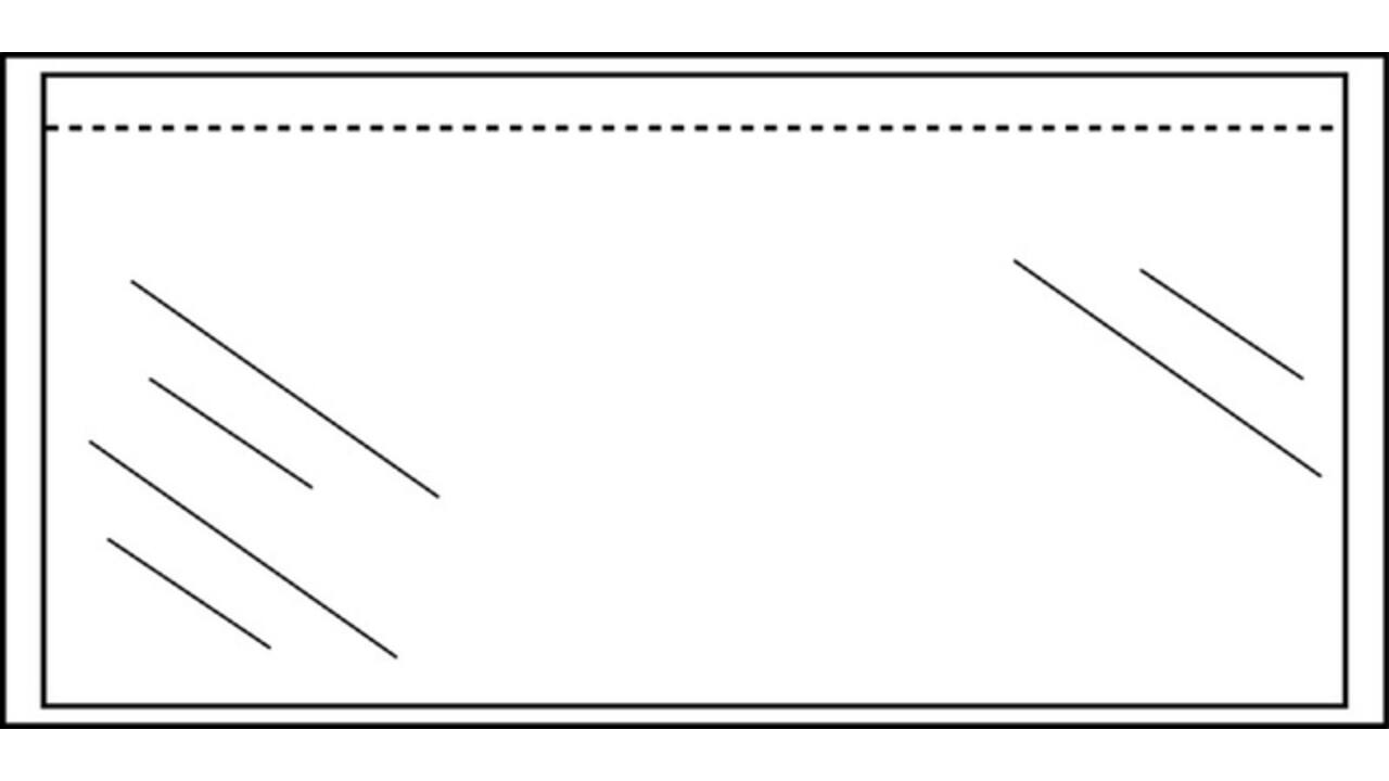 Paklijstenvelop CleverPack zelfklevend onbedrukt 230x110mm pak à 100st