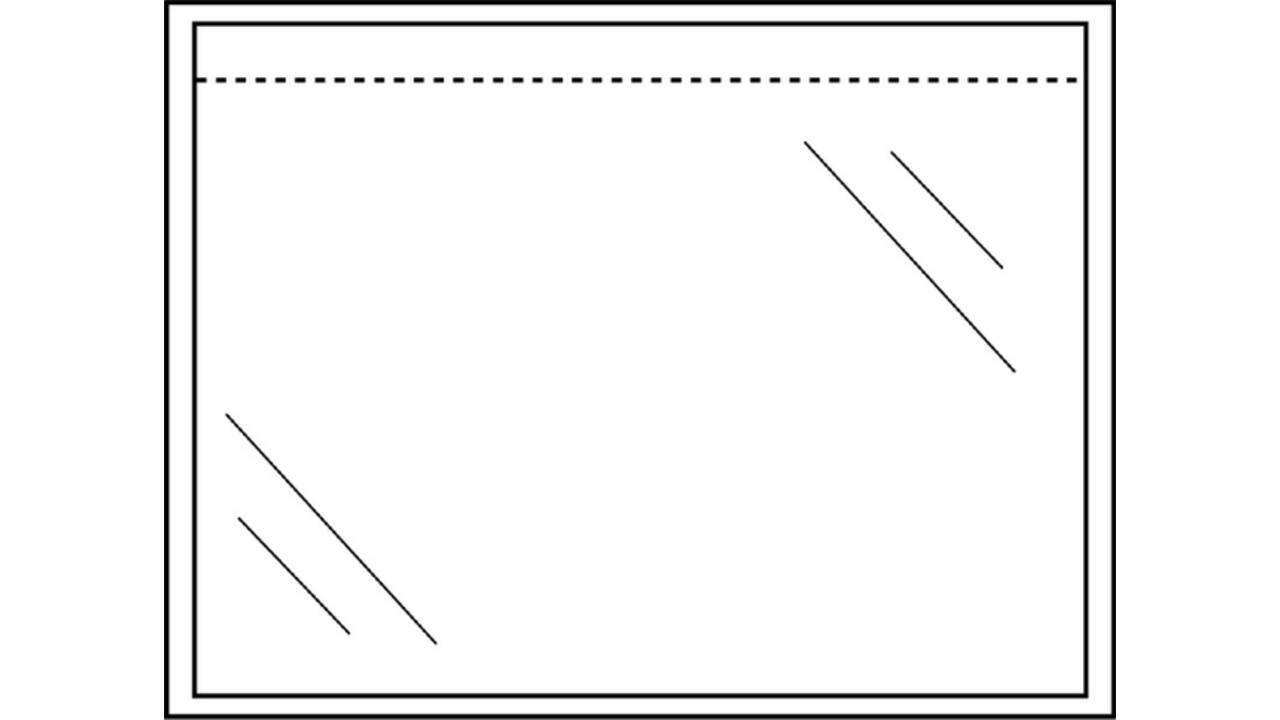 Paklijstenvelop Quantore zelfklevend onbedrukt 162x122mm 1000 stuks