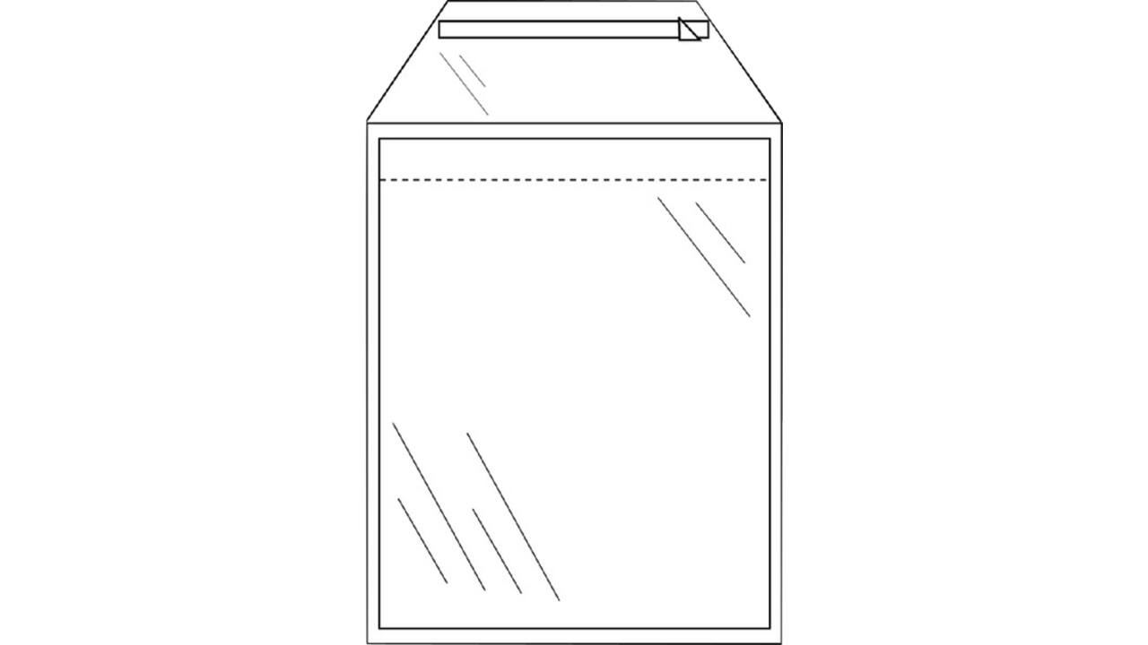 Envelop CleverPack akte B4 245x350mm zelfklevend transparant 50 stuks