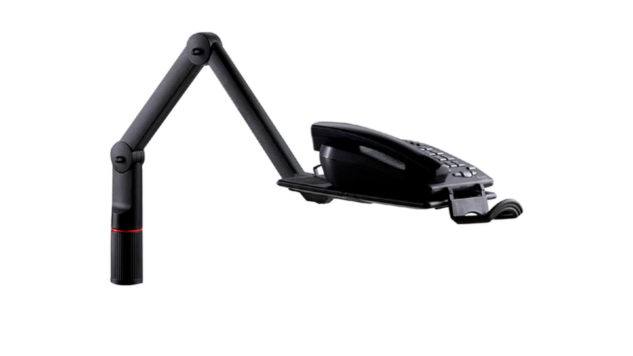 Telefoonarm Novus talkmaster antraciet
