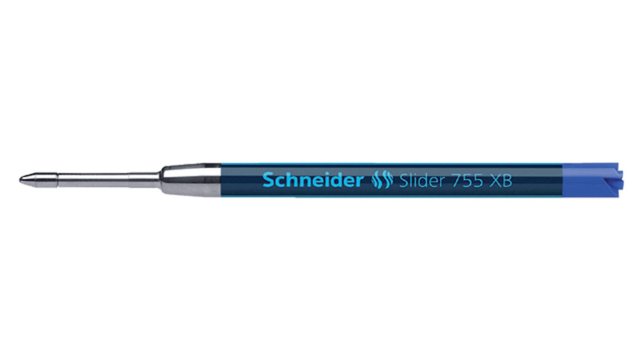 Balpenvulling Schneider 755 Slider Jumbo extra breed blauw