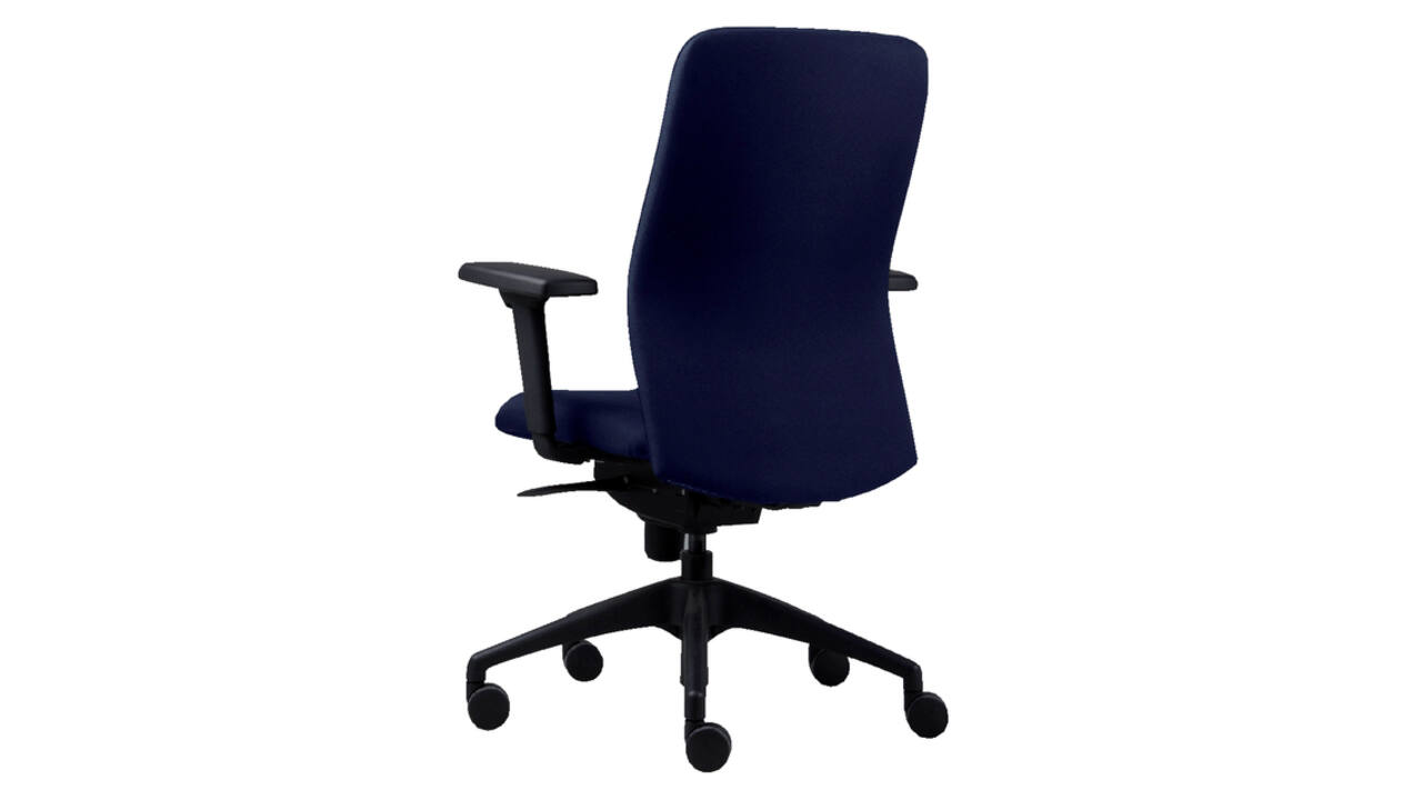 Bureaustoel Euroseats Vigo blauw