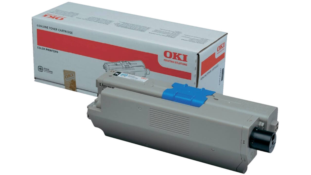Toner Oki 44973536 zwart
