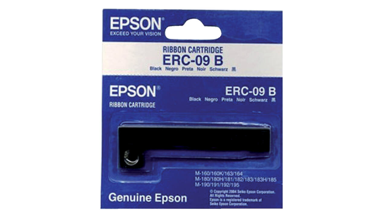 Lint Epson S015166 voor ERC09 nylon zwart