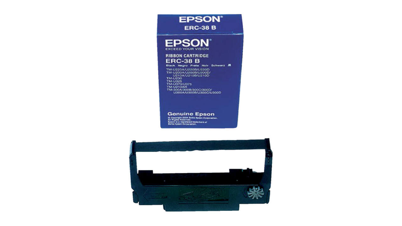 Lint Epson S015244 voor ERC38 nylon zwart