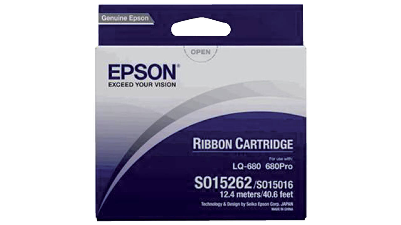 Lint Epson S015262 voor LQ-670 nylon zwart