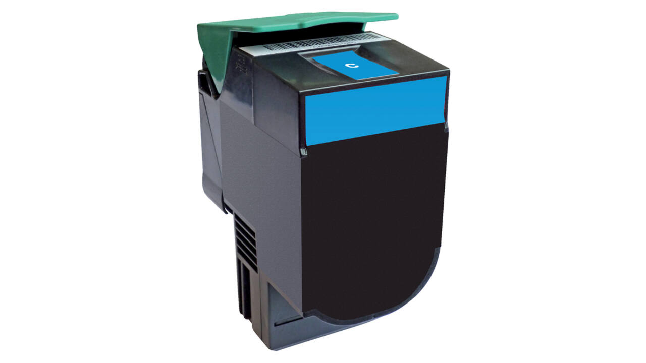 Tonercartridge Quantore alternatief tbv Lexmark C540H1CG blauw