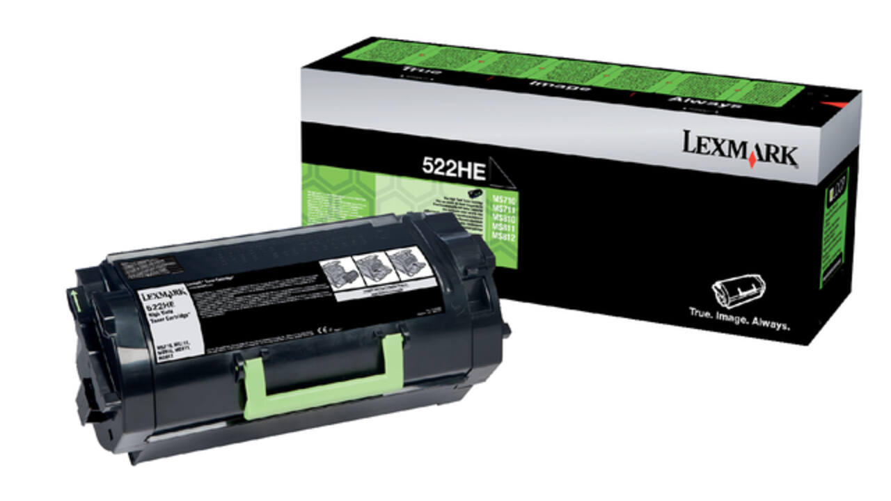 Tonercartridge Lexmark 52D2H0E zwart