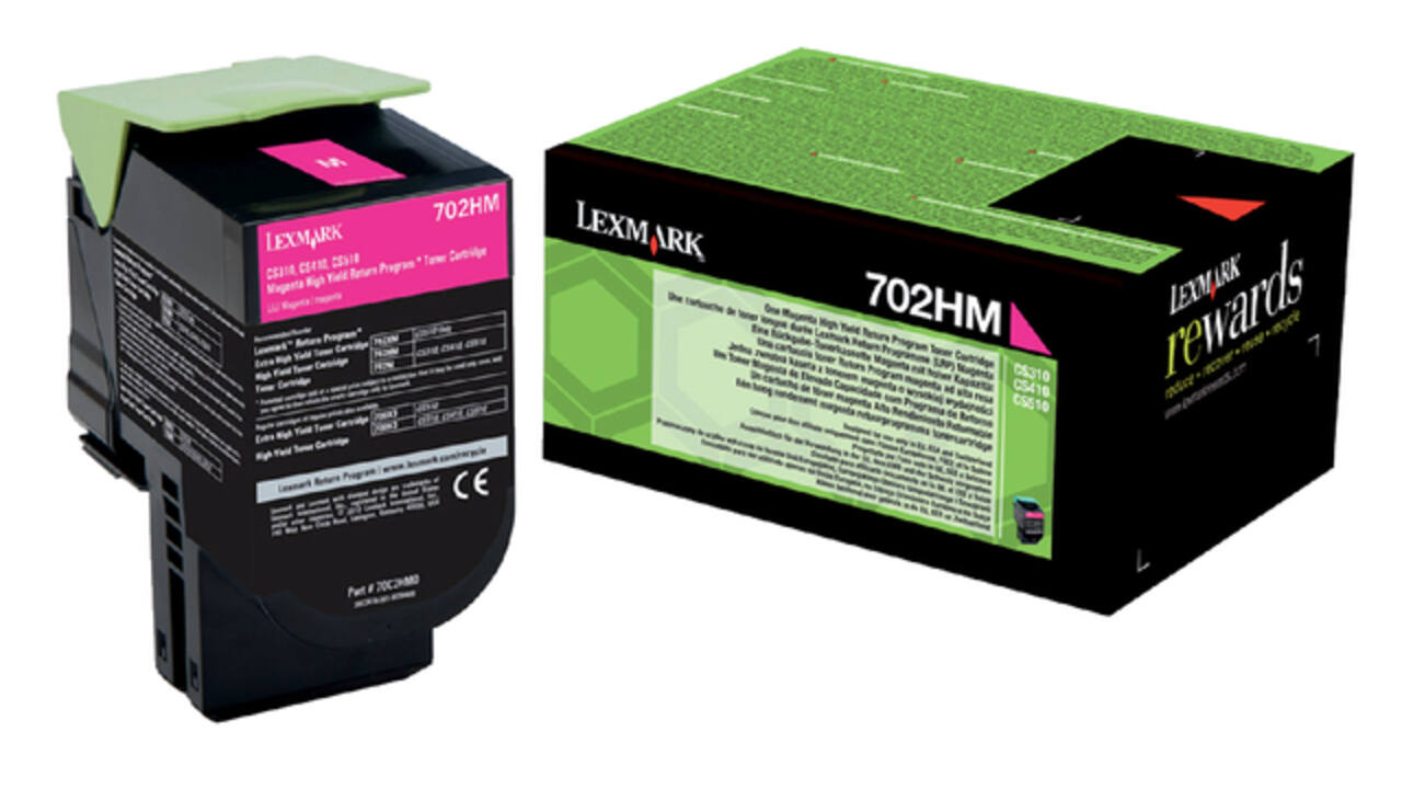 Tonercartridge Lexmark 70C2HM0 prebate rood