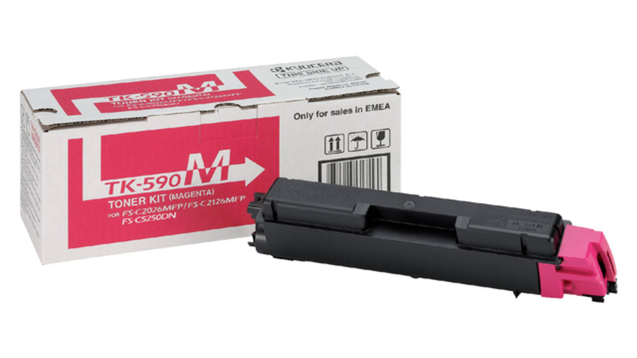 Toner Kyocera TK-590M rood