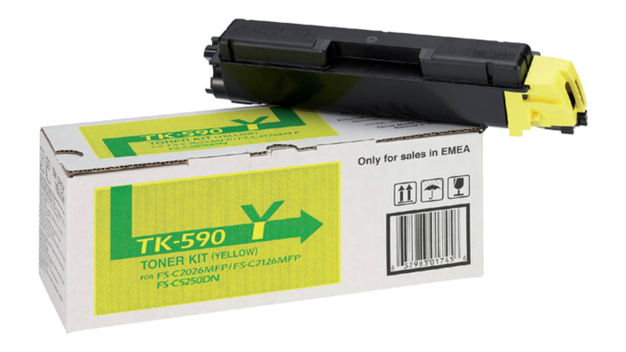 Toner Kyocera TK-590Y geel