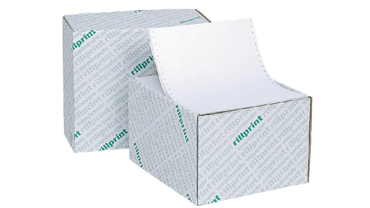 Computerpapier 240x11" blanco LP 60gr 2000 vel