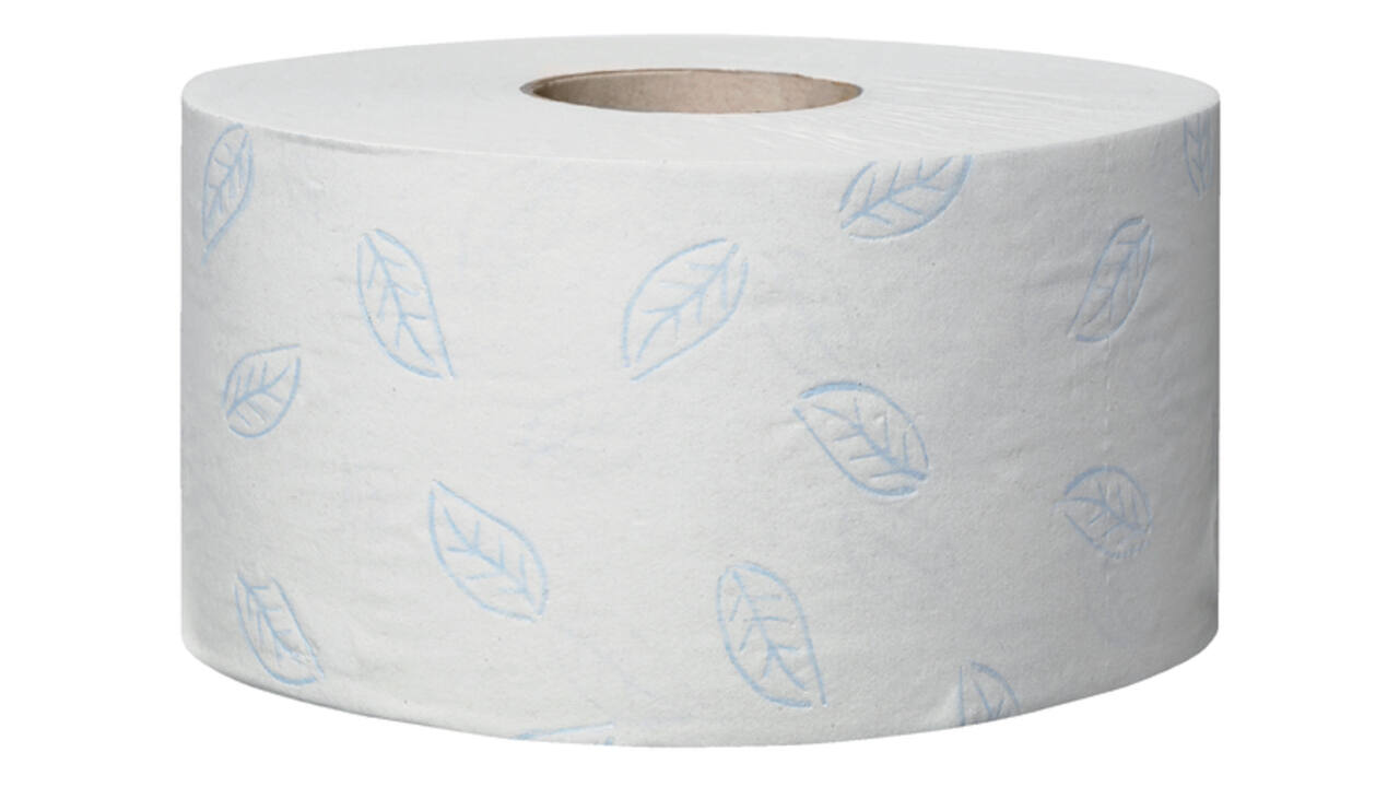 Toiletpapier Tork T2 Premium jumbo klein 3-laags 120m wit 110255