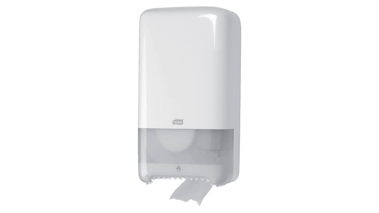 Toiletpapier Tork T6 Advanced systeemrol 2-laags 100m wit 127530