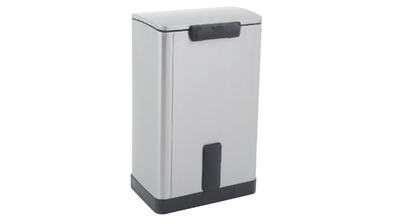 Pedaalemmer EKO E-Cube 40 liter rvs