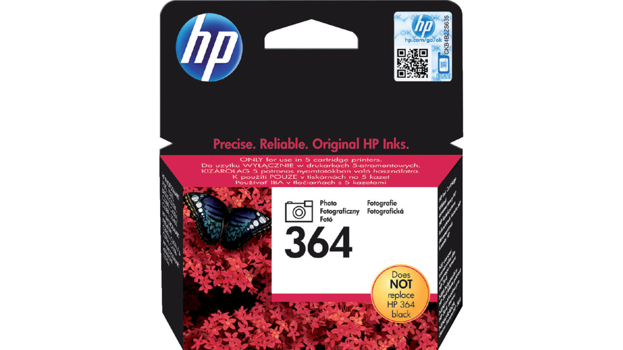 Inktcartridge HP CB317EE 364 foto zwart