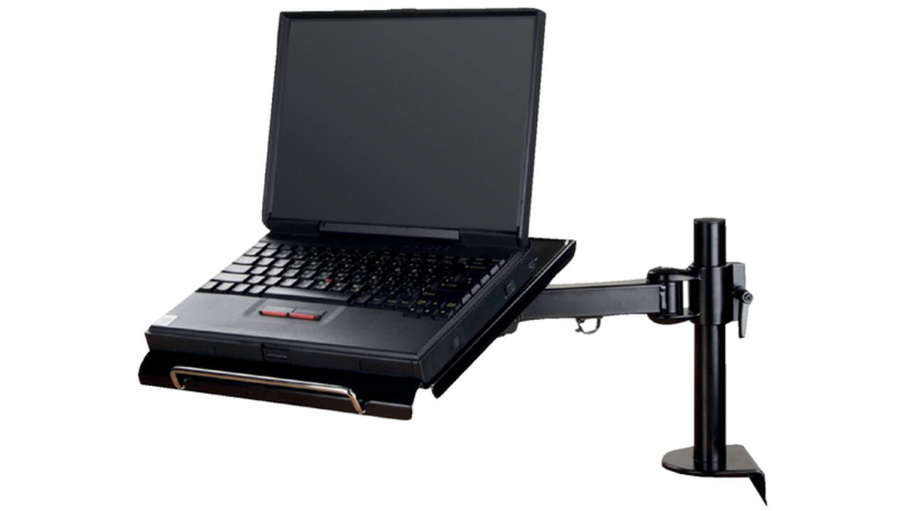 Laptoparm Neomounts D100 met klem zwart
