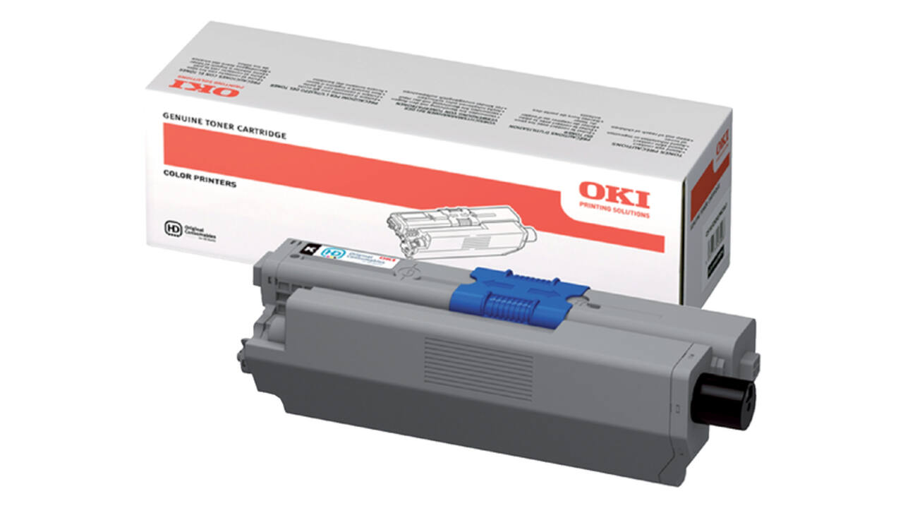 Toner Oki 44973508 zwart