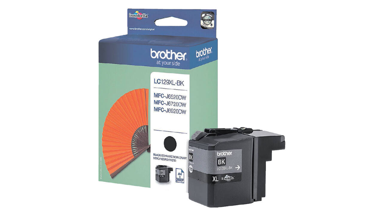 Inktcartridge Brother LC-129XLBK zwart