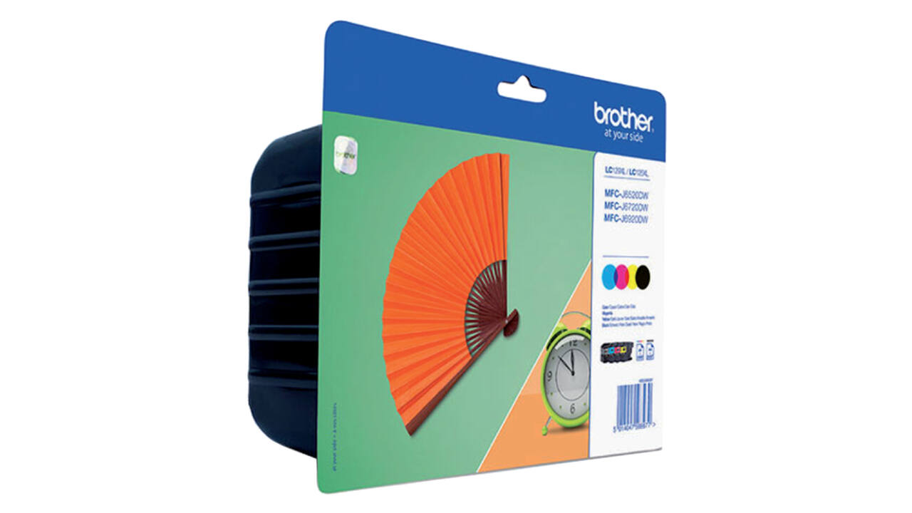 Inktcartridge Brother LC-129XLVALBP zwart + 3 kleuren