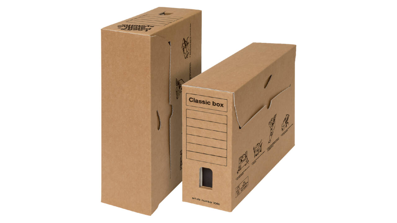 Archiefdoos Loeff's Classic Box 3040 370x260x110mm 50 stuks