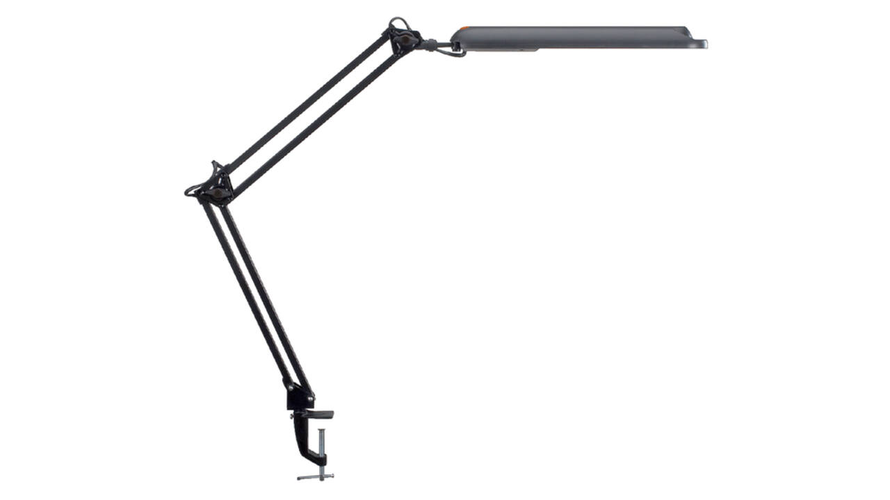 Bureaulamp MAUL Atlantic LED tafelklem zwart