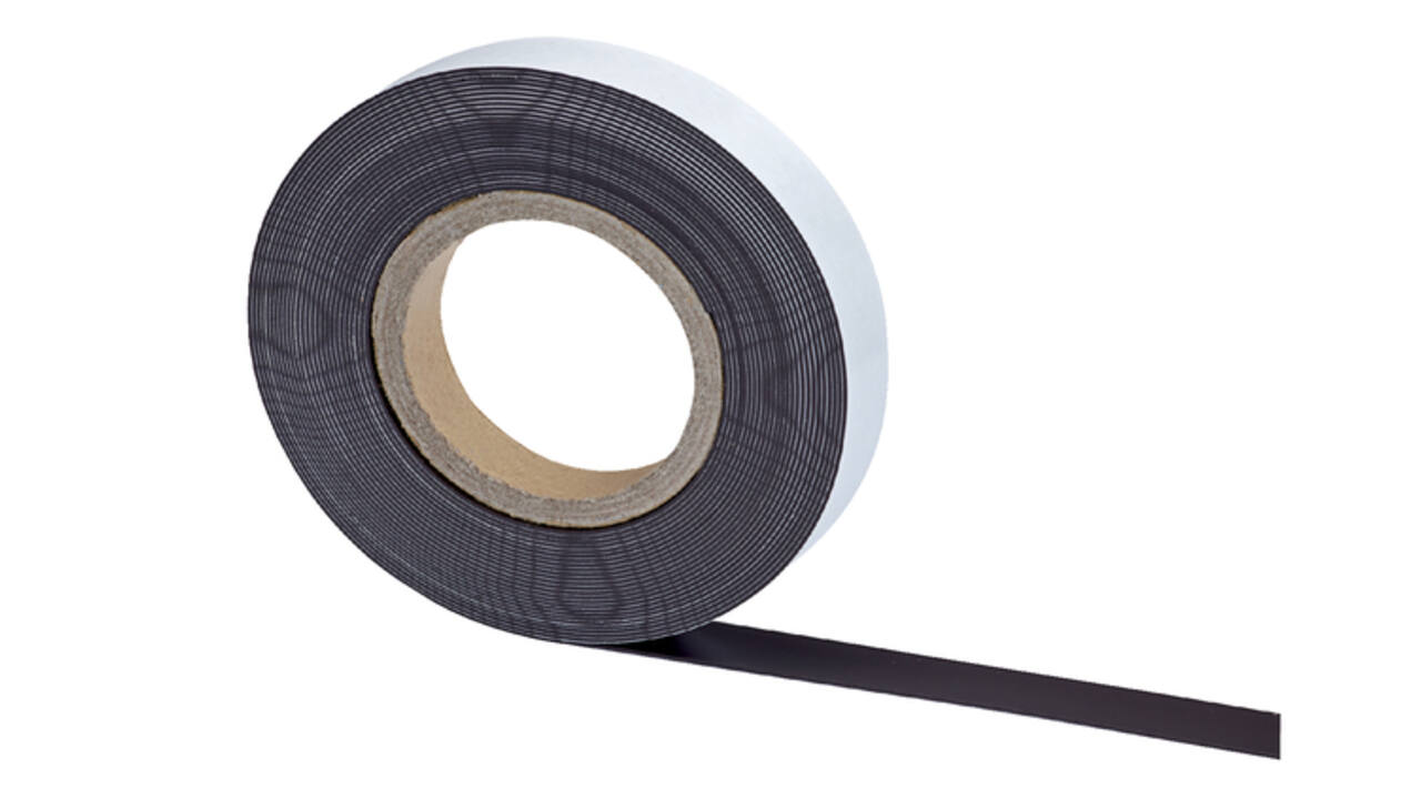 Magneetband MAUL 10mx35mmx1mm zelfklevend