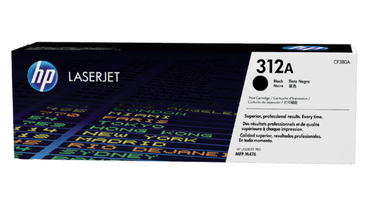 Tonercartridge HP CF380A 312A zwart